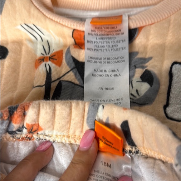 Disney Minnie Character Print Pajamas - Picture 5 of 6